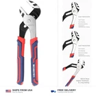 Workpro 10-INCH Groove Joint Pliers, 7-POSITION Adjustable Pump 2" Ja... New. Price: $28.13.