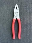 Snap-on Demo Pliers Display Red 47CF Talon Grip Used. Price: $300.00.