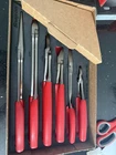 #BO677 Snap-on Tools PL600ES1FR Piece Essential Pliers Red Foam Set Usa New. Price: $365.00.