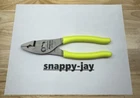 Snap-on Tools Usa New Style Hi-viz 8" Soft Grip Flankjaw Pliers HJ47ACFHV. Price: $74.99.