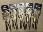 (5 Pack) New Irwin Vise Grip 502L3 10WR Locking Pliers. Price: $90.00.