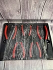 Snap-on 5PC Ring SRPC105 Pliers Set Red Angle & Straight Tip Usa Used. Price: $129.00.