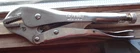 Usa 1451 Mf Locking Pliers Straight Jaw 8" Adjustable Used. Price: $14.99.