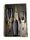 New Snap-on 3-PC Long Nose Slip Joint Pliers Set PL3LNSJCFMB Power Blue. Price: $239.99.