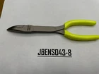 Snap-on Tools Usa New Hi-viz Soft Grip 9" Stork Bent Needle Nose Pliers 408CFHV. Price: $85.00.