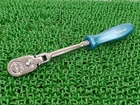 Snap-on FHCLF72 3/8" Dual 80 Hard Grip Compact Flex Head Ratchet Used. Price: $186.66.