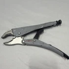 Snap-on 10" Curved Jaw Locking Pliers W/ Wire Cutter LP10WR Used. Price: $30.00.