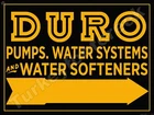 Duro Pumps Water Systems Metal Sign 3 Sizes To Choose From New. Price: $14.99.