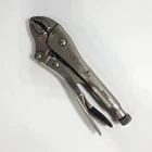 Great Neck 97017 9" Curved Jaw Locking Pliers Used. Price: $7.99.