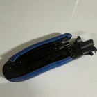 Blue Handle Crimper Stripper Tool For Electrical Wire Cutting Stripping Used. Price: $7.00.