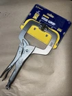 Vise-grip 11SP 11" The Original Locking Clamp With Swivel Pads, 3-3/8" Capacity New. Price: $32.99.
