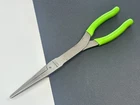 Snap-on Tools Usa 911ACF 11" Long Needle Nose Pliers Green Soft Grip Handles Used. Price: $71.24.