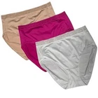 Breezies Microfiber Hi-cut Panty W/ Lace Medium (BG-12) New. Price: $18.00.