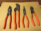 Matco SPU4M 4PC. Universal Pliers Set Orange Used. Price: $82.50.