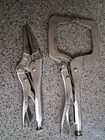 Mac Tools LP-LN9 Long Nose, LP-CC11 Clamp Locking Vise Grip Pliers Used. Price: $45.00.