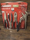 Husky 4-PIECE Pliers Set.. New. Price: $52.86.