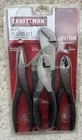 Nos Craftsman 4PC Set 45411 Usa - Long Reach, Arc Joint, Diagonal.. New. Price: $125.00.