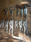 Mac Tools 11 Pc Vise Grip Locking Pliers Set MLP10SJ Cj Cc Ln Series Nice Used. Price: $249.99.