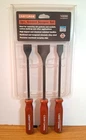 Craftsman 3PC Gasket Scraper Set (3/4", 1", 1-1/2") Red Handles 943293 Usa Tools New. Price: $102.56.