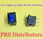 Pcs Mini Rocker On / Off Blue Lights Up Switches Toggle 125V Ac 10A New. Price: $7.00.