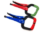 Pair Of Blue Point (snap On Tools) Locking C-clamps VGP12406 ............(4-5-5) Used. Price: $35.99.