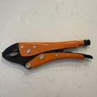 Grip-on 7IN. Locking Pliers Curved Jaws With Wire Cutter 121-07F Used. Price: $20.00.