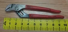 Crescent (R-210) 10" Straight Jaw Tongue And Groove Adjustable Pliers **u.s.a.** Used. Price: $41.08.