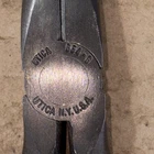 Vintage Utica Needle Nose 654-6 Side Cutter Pliers- Made Ny. Usa Used. Price: $7.95.