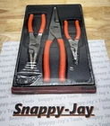 Snap-on Tools Orange 3PC Soft Grip Long Nose Slip Joint Pliers Set PL3LNSJCFO New. Price: $249.95.