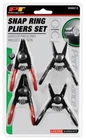 Performance Tool W88012 Mini Snap Ring Pliers Set, 4-PIECE New. Price: $16.99.