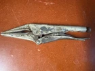 Vintage Craftsman 6.5" Needle Nose Locking Pliers 45349 Usa Used. Price: $9.99.