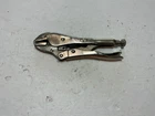 Vintage Petersen Vise Grip 7R Straight Jaw Locking Pliers Dewitt Usa Used. Price: $22.00.