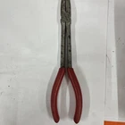 Snap On 911BCP 11" Red Rubber Handle Needle Nose Pliers Usa Bin Obo Used. Price: $34.99.