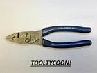 Snap-on Tools Usa New Style Power Blue Soft Grip 8" Flank Jaw Pliers HJ47ACFMB. Price: $79.99.