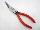 Vintage Crescent 6" Bent Needle Nose Pliers 888-6 Made Usa Used. Price: $29.95.