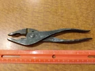 Vacuum Grip No. 137 Vintage Slip Joint Pliers W/ Wire Cutter, Usa Used. Price: $13.90.