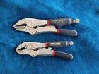 Craftsman Usa Professional 45710 45715 Adjustable Locking Pliers Black Sure Grip Used. Price: $49.99.
