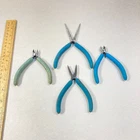 Xcelite Mini Plier Set 5 Pc Needle Nose Nippers Flat Jaw Coated Handles Usa Used. Price: $36.00.