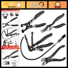 4 Pcs Hose Clamp Pliers Set Long Reach, Flat Band, Clic-r Type Automotive Tool New. Price: $52.19.
