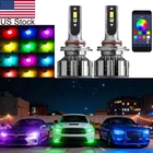 2PCS 9005 HB3 Led Rgb W+ Multicolor Headlight Bulb App Control For Dodge Charger New. Price: $58.07.