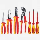 Knipex 7 Piece Pliers Screwdriver Tool Set W/lineman - Insulated 1,000V, Nylon New. Price: $251.83.