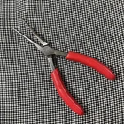 Snap-on E703BCG Spring Loaded Needle Nose Pliers Electronic Red Used. Price: $95.00.