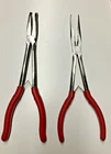 (a) Mac Tools Red Long Reach 45 Bent Tip (1) Unbranded Plier Used. Price: $38.97.