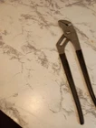 Vintage Fuller No. 114 12" Groove Joint Pliers Drop Forged -jaw Opening -1 3/4" Used. Price: $9.00.