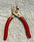 Snap On 44BCF 4" Red Pliers Used. Price: $90.00.