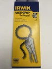 Irwin Vise-grip, 9" Locking Chain Clamp New. Price: $41.50.