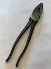 Vintage Kraeuter 1841-10 Linesman Pliers, Smooth Handles Used. Price: $18.95.