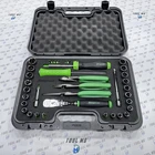 Snap-on Tools New 33PC 3/8" Drive Metric & Sae Assorted Service Set 233FSMBFG. Price: $1495.00.