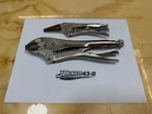 Blue-point Tools New 2 Piece Locking Pliers Lot Set BLP6LN BLP10. Price: $69.95.