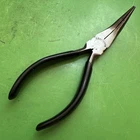 Craftsman Tools Usa Rare "c" Stamp 5.5" Long Black Grip Bent Needle Nose Pliers Used. Price: $29.89.